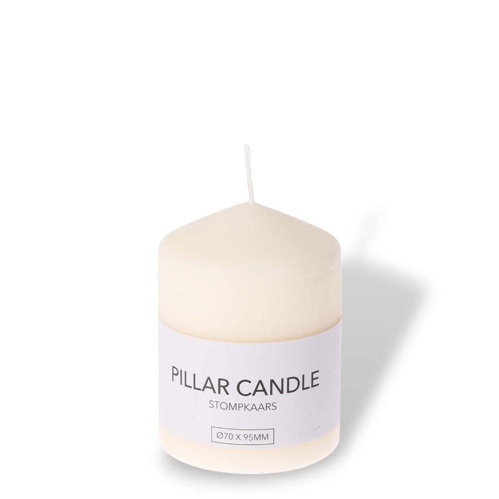 CANDELA 7X9CM AVORIO